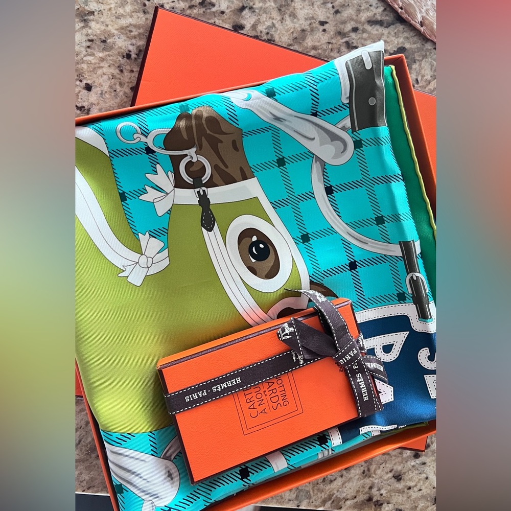 Hermes 90x90 silk scarf tatersale
